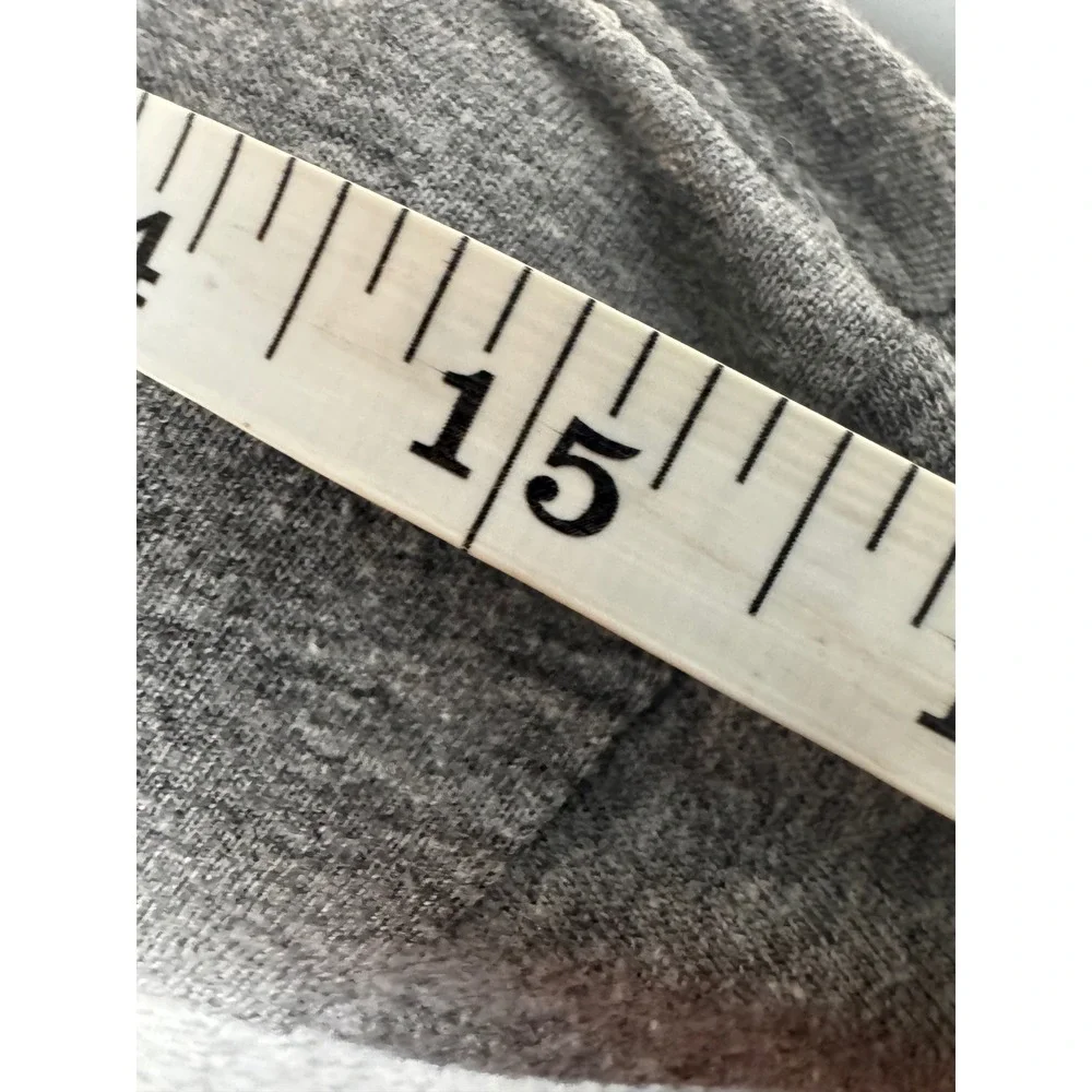 American Apparel Graphic T-Shirt Women S Grey Excellent Cat Straight Razor Tee